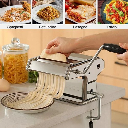 Manual pasta maker roller - pasta,